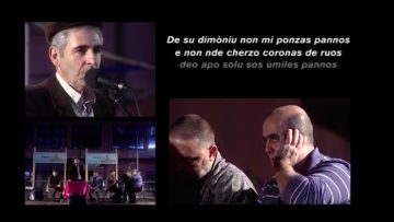 Salvatore Scanu – Bruno Agus – Giuseppe Porcu – Est Pro Zirone Sa Festa Mazore (Poesia Logudorese)